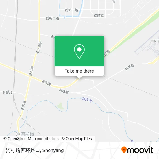 河柠路四环路口 map