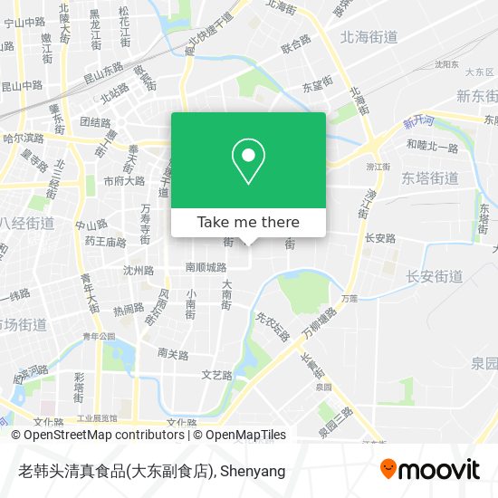 老韩头清真食品(大东副食店) map