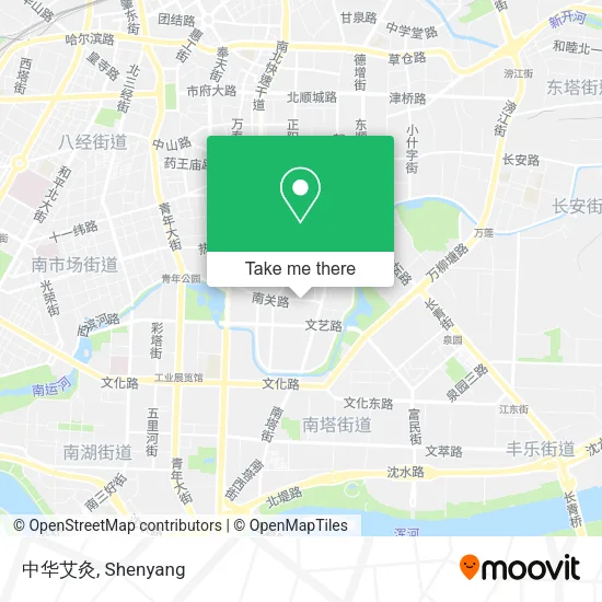 中华艾灸 map