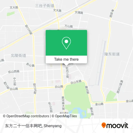 东方二十一信丰网吧 map