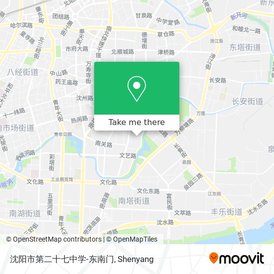 沈阳市第二十七中学-东南门 map