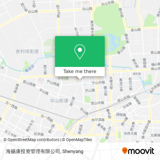 海赐康投资管理有限公司 map