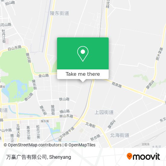 万赢广告有限公司 map