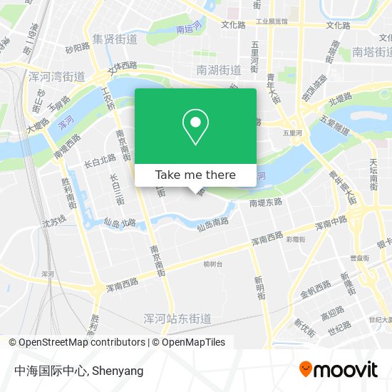 中海国际中心 map