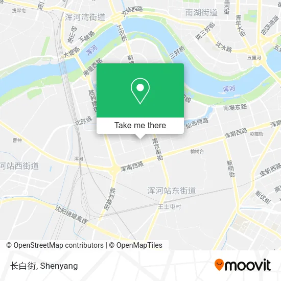 长白街 map