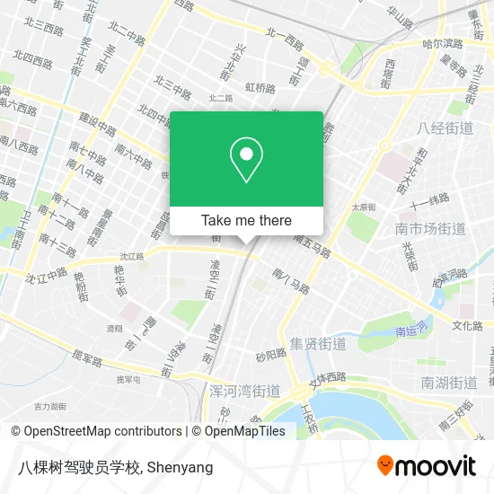 八棵树驾驶员学校 map