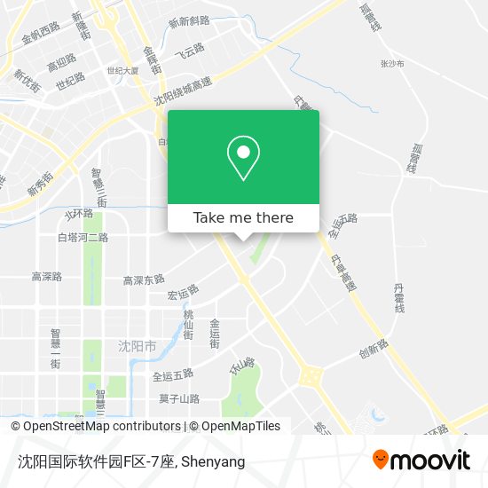 沈阳国际软件园F区-7座 map