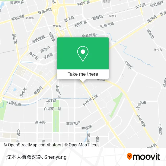 沈本大街双深路 map