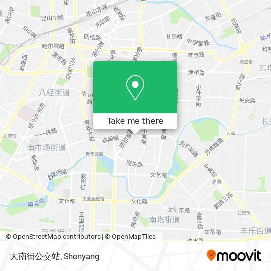 大南街公交站 map