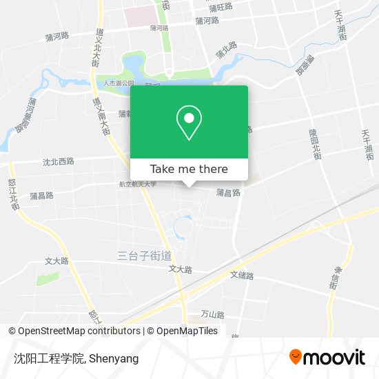沈阳工程学院 map