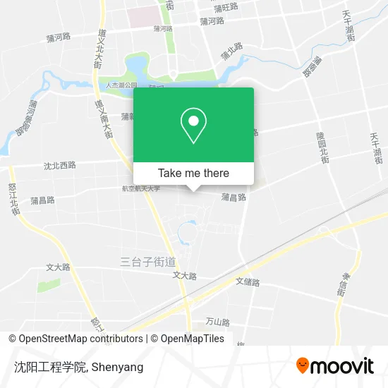沈阳工程学院 map