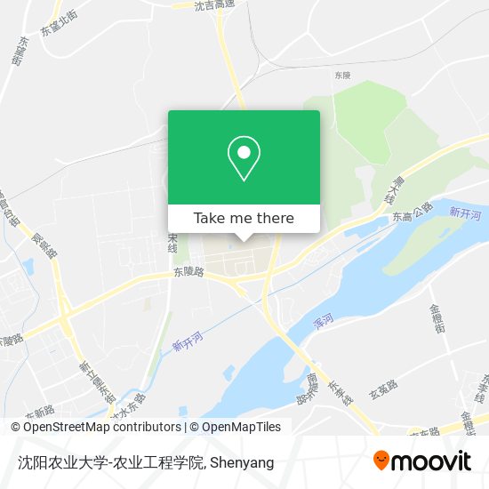沈阳农业大学-农业工程学院 map