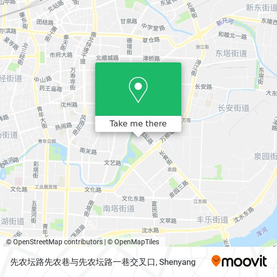 先农坛路先农巷与先农坛路一巷交叉口 map