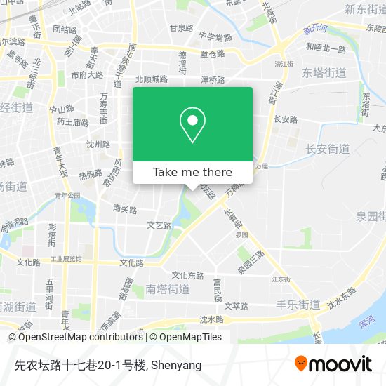 先农坛路十七巷20-1号楼 map
