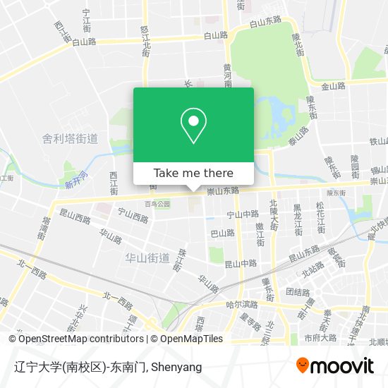 辽宁大学(南校区)-东南门 map