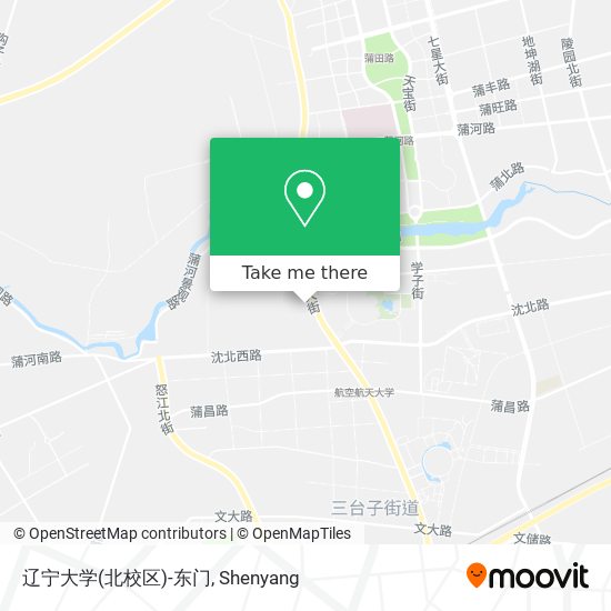 辽宁大学(北校区)-东门 map