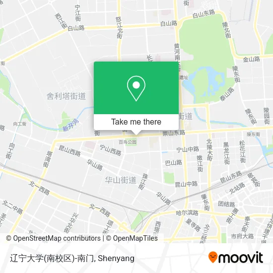 辽宁大学(南校区)-南门 map