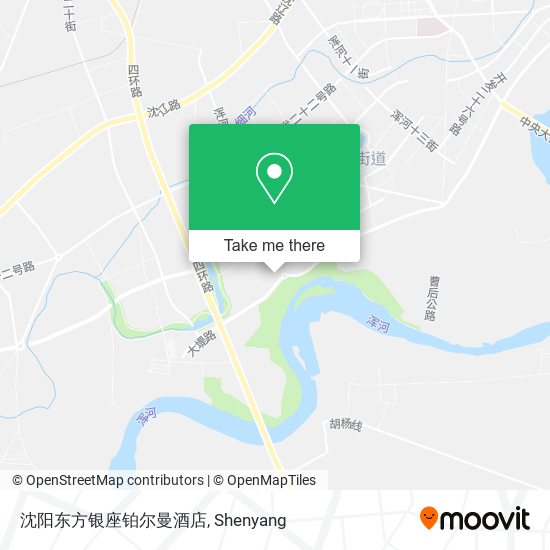 沈阳东方银座铂尔曼酒店 map