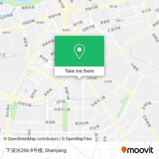 下深沟266-9号楼 map