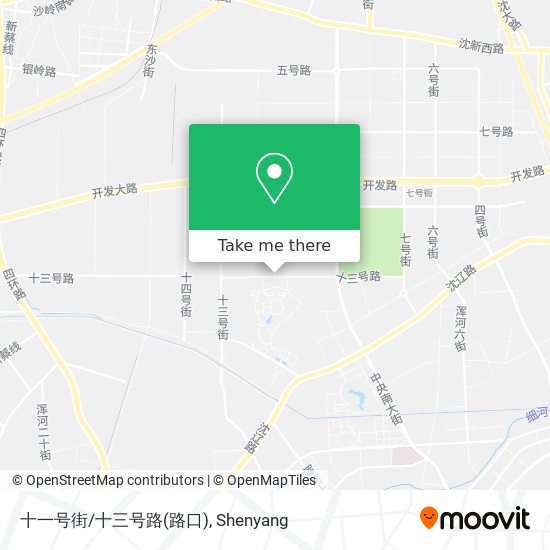 十一号街/十三号路(路口) map