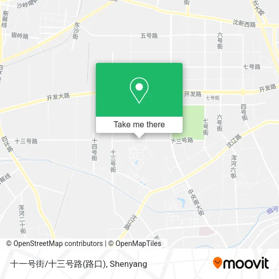 十一号街/十三号路(路口) map