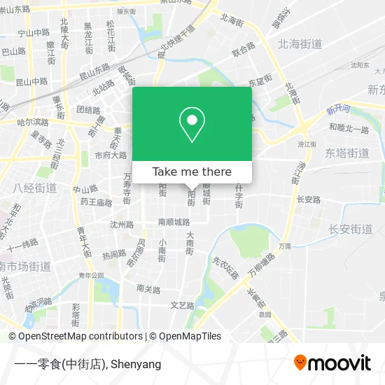 一一零食(中街店) map