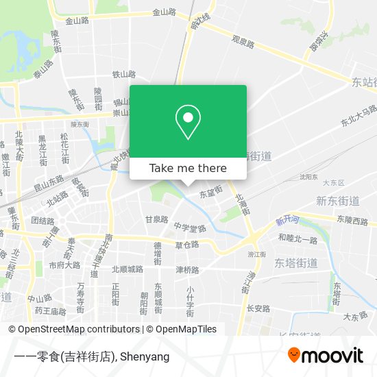 一一零食(吉祥街店) map