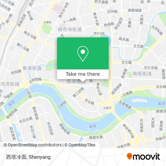 西塔冷面 map
