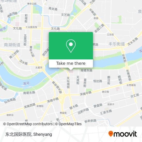 东北国际医院 map