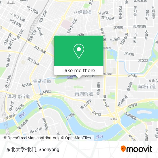东北大学-北门 map