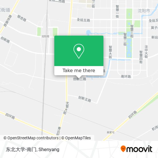 东北大学-南门 map