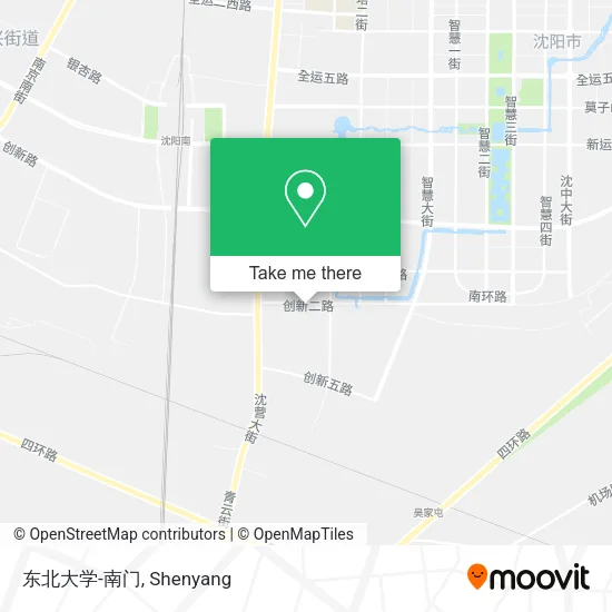东北大学-南门 map
