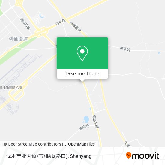 沈本产业大道/荒桃线(路口) map