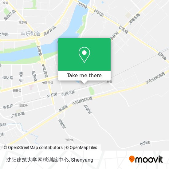 沈阳建筑大学网球训练中心 map