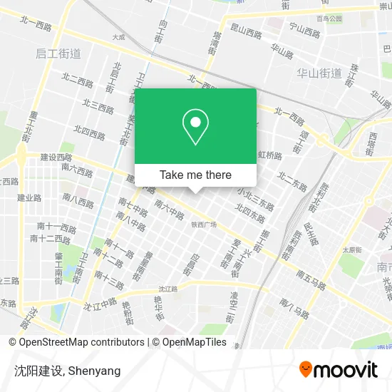 沈阳建设 map