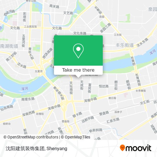 沈阳建筑装饰集团 map