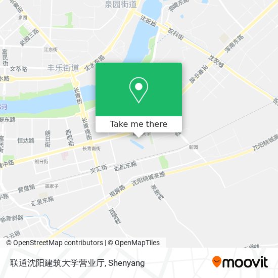 联通沈阳建筑大学营业厅 map