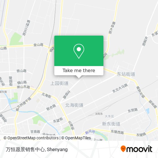 万恒愿景销售中心 map