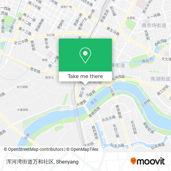 浑河湾街道万和社区 map