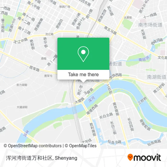浑河湾街道万和社区 map
