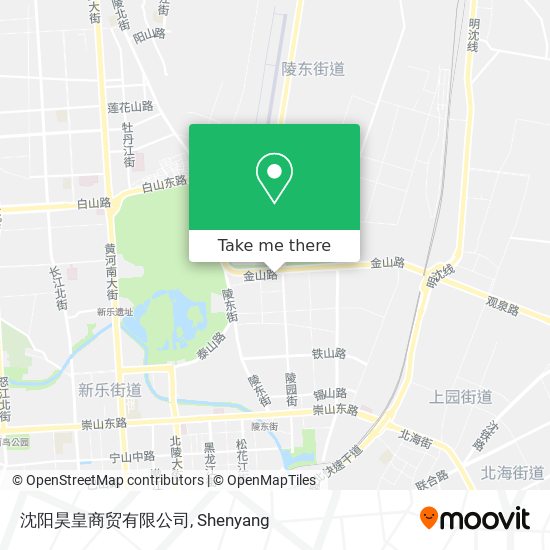 沈阳昊皇商贸有限公司 map