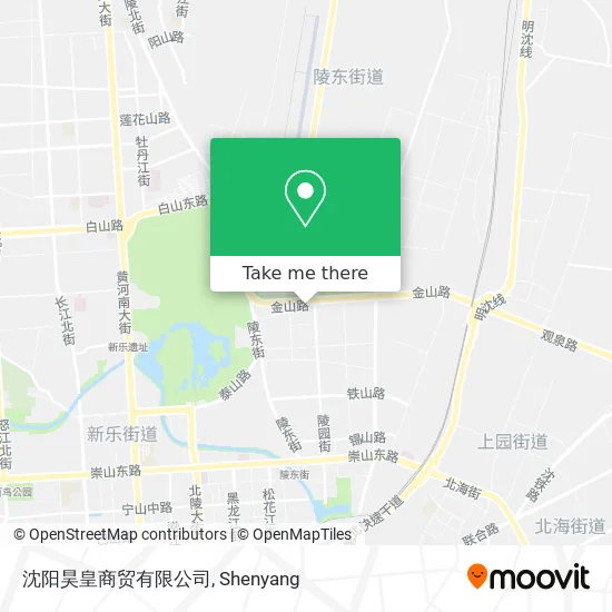 沈阳昊皇商贸有限公司 map
