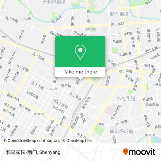 和皇家园-南门 map