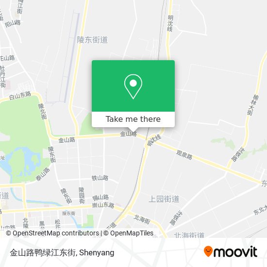 金山路鸭绿江东街 map