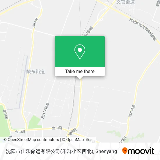 沈阳市佳乐储运有限公司(乐群小区西北) map
