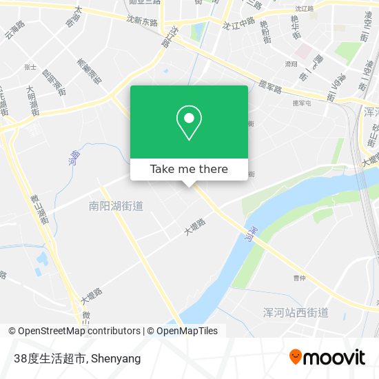 38度生活超市 map