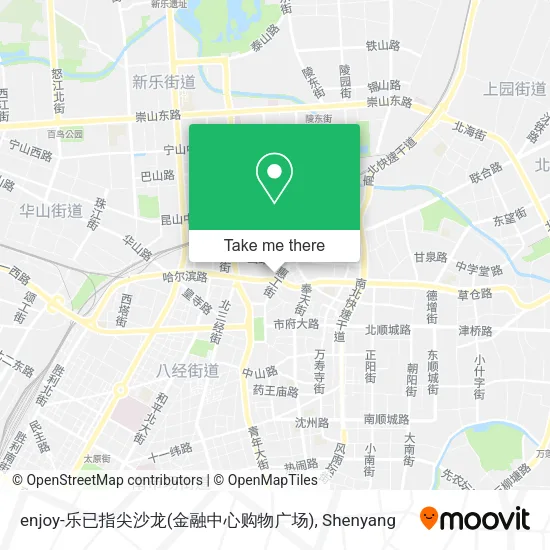 enjoy-乐已指尖沙龙(金融中心购物广场) map