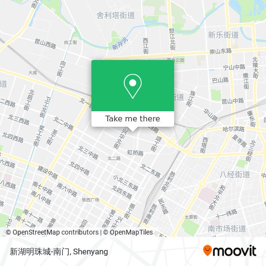 新湖明珠城-南门 map