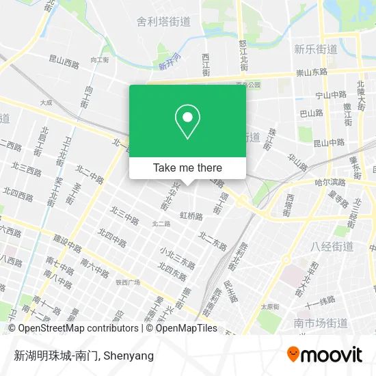 新湖明珠城-南门 map