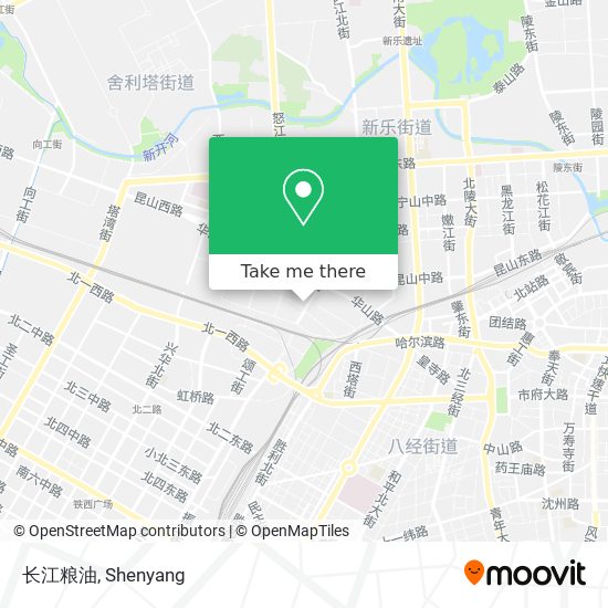 长江粮油 map